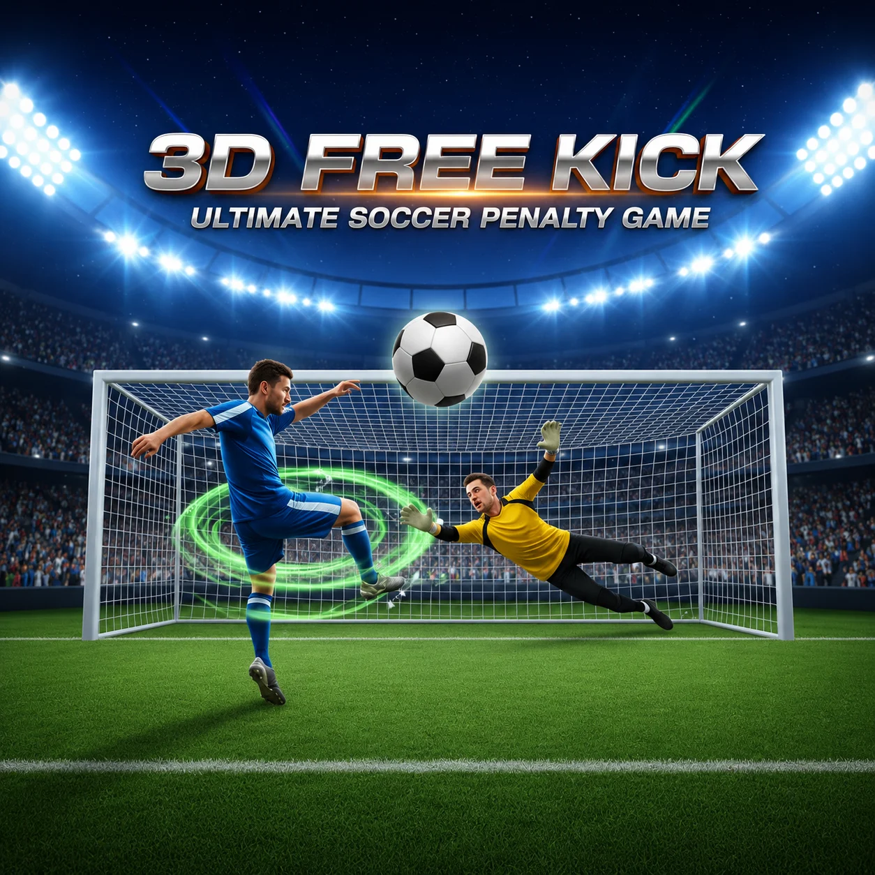 Play 3D Free Kick free online