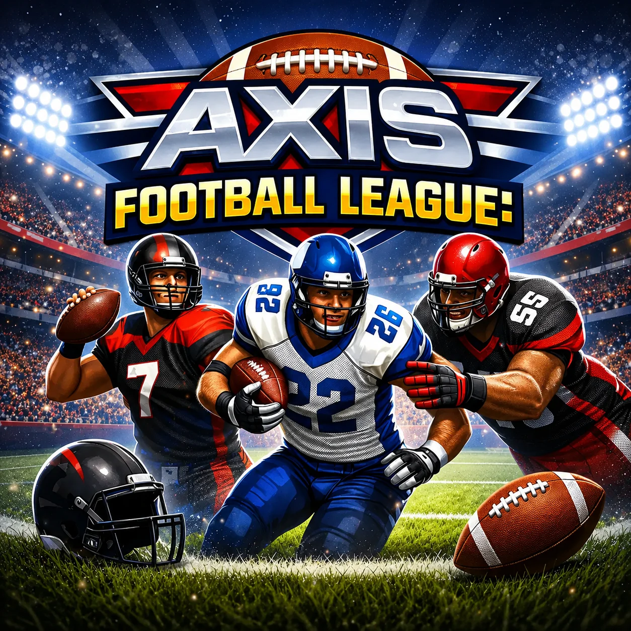 Play Axis Football League free online