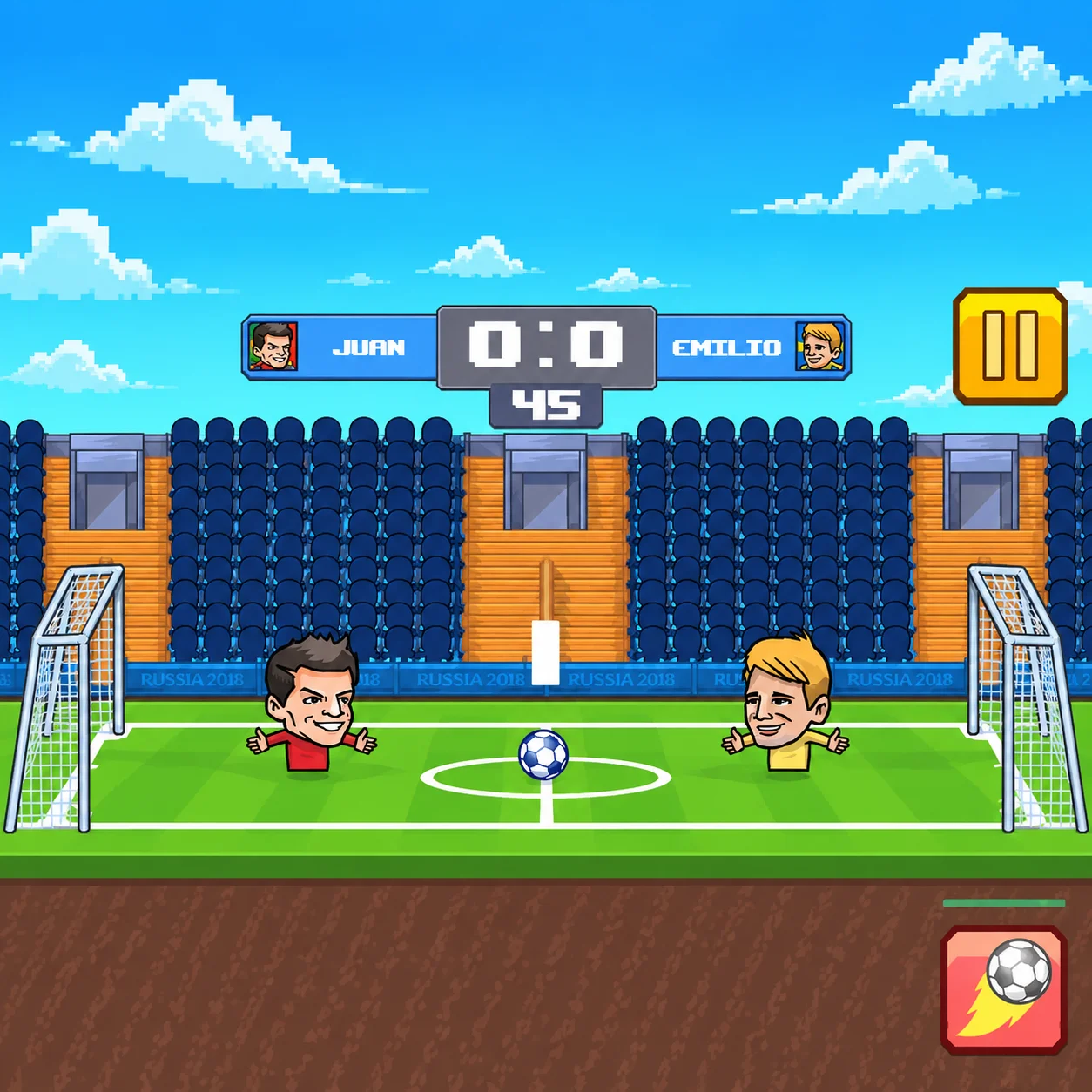 Play Bobblehead Soccer online