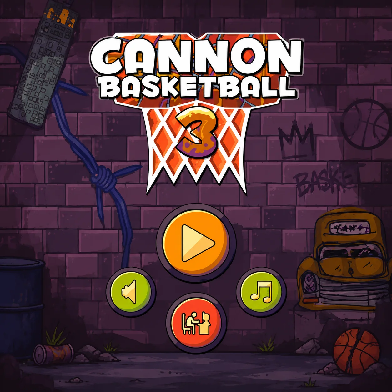 Play Cannon Basketball 3 free online