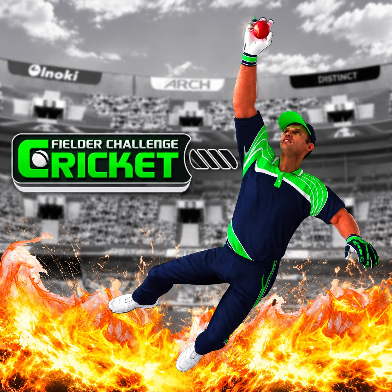 Play Cricket Fielder Challenge free online