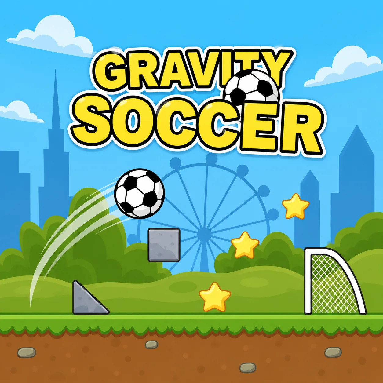 Play Gravity Soccer online