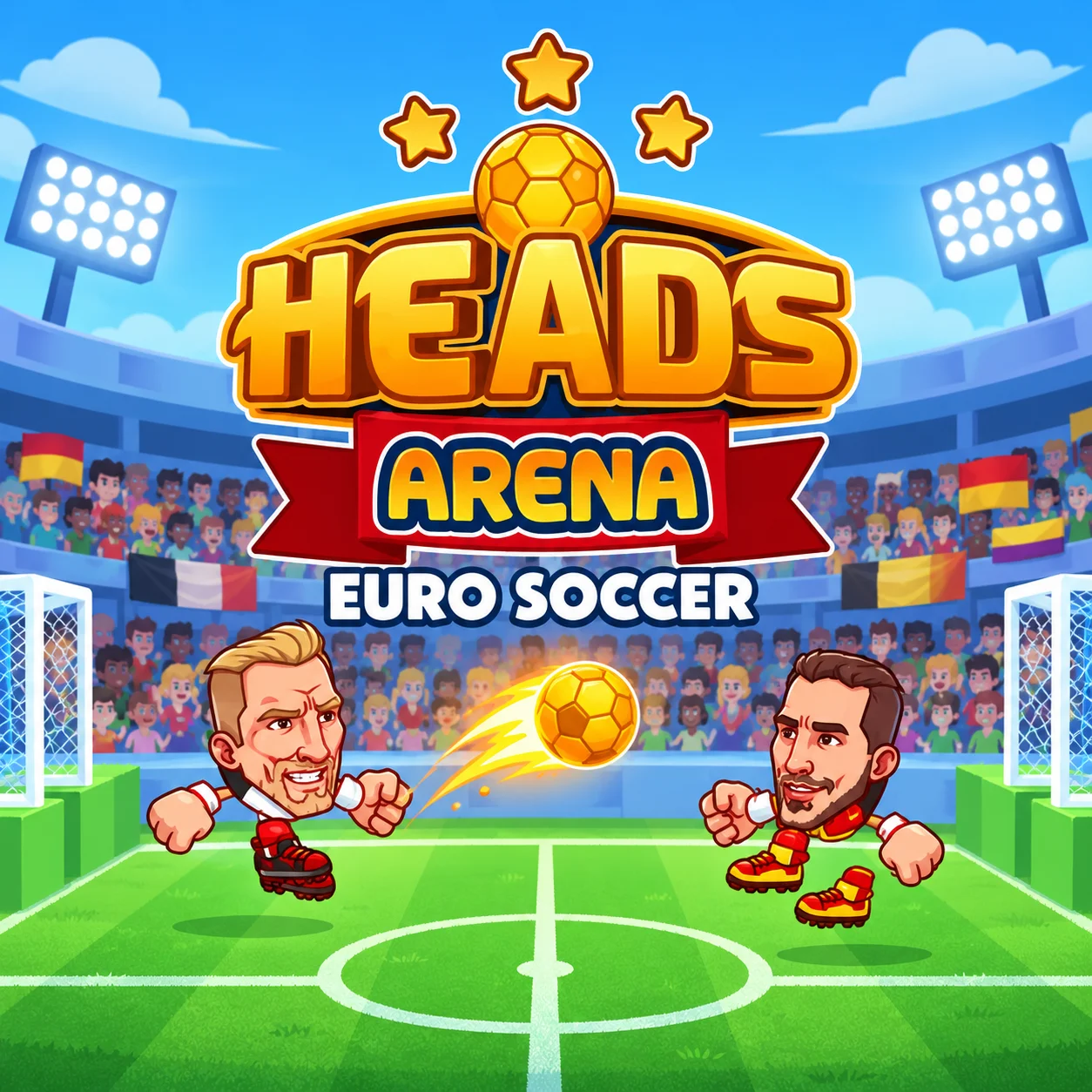 Play Heads Arena: Euro Soccer free online