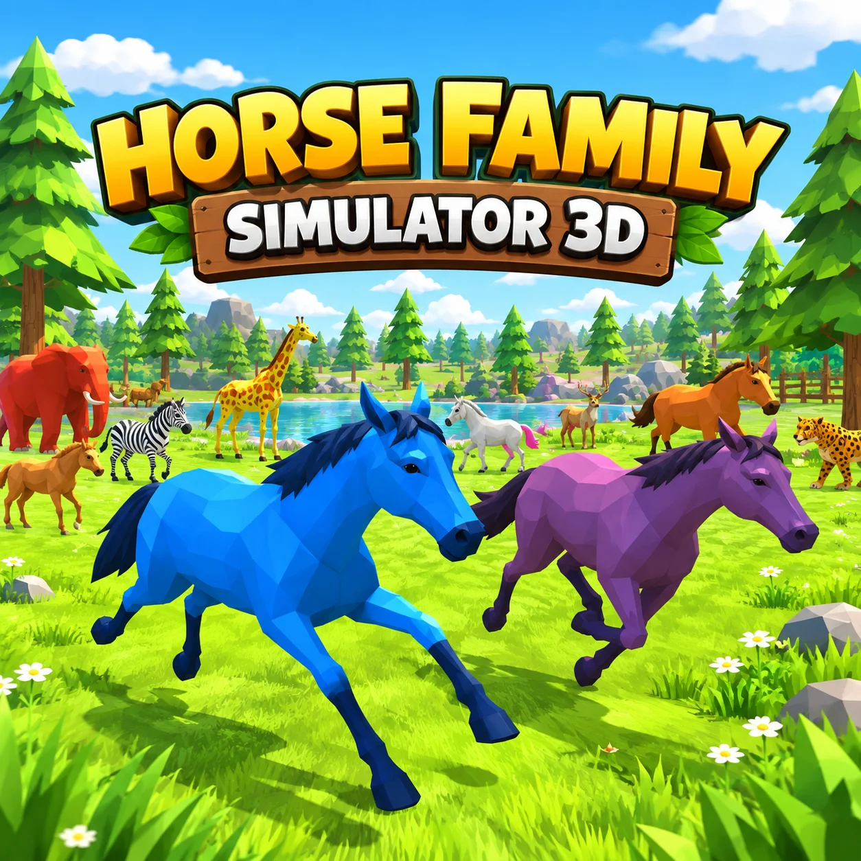 Play Horse Simulator 3D free online