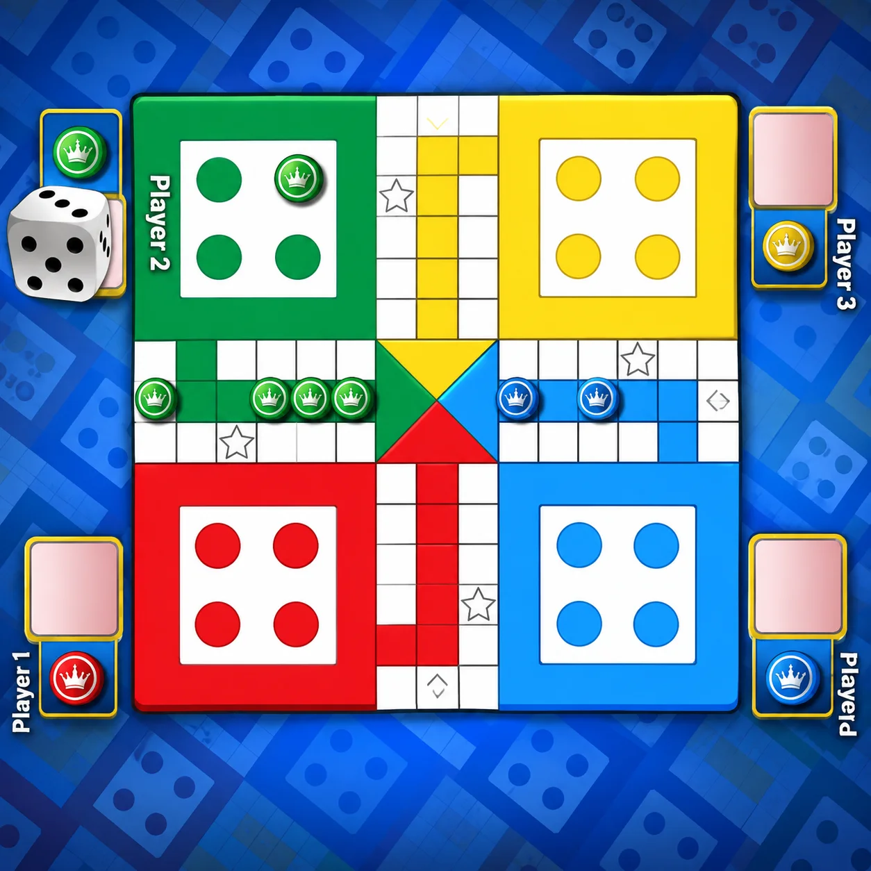 Play Ludo Multiplayer online