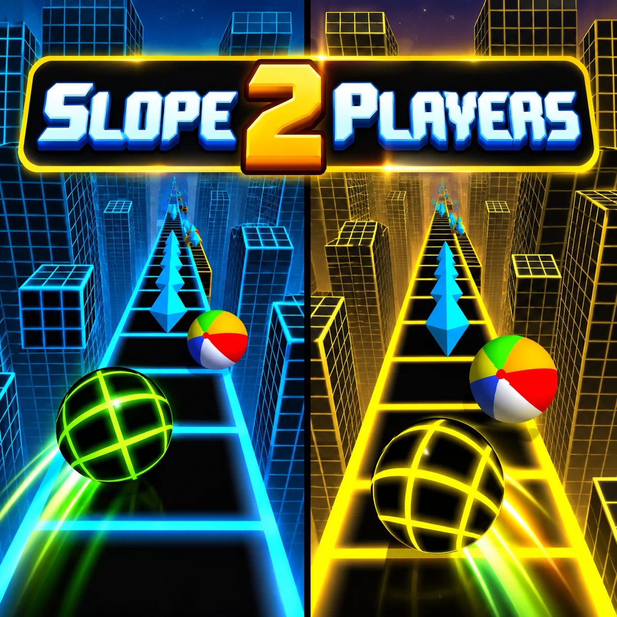 Play Slope 2 Multiplayer free online