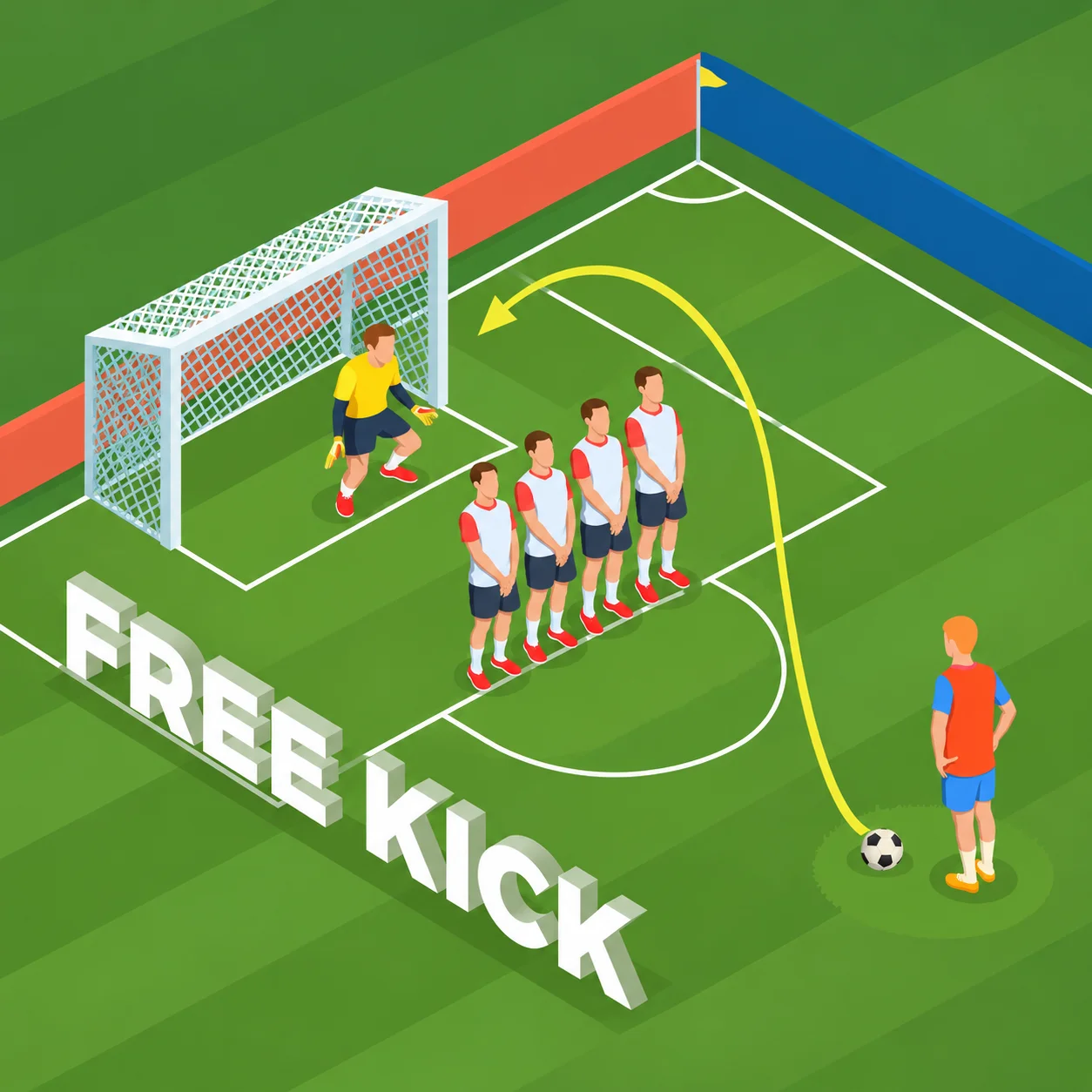 Play Soccer Free Kick online