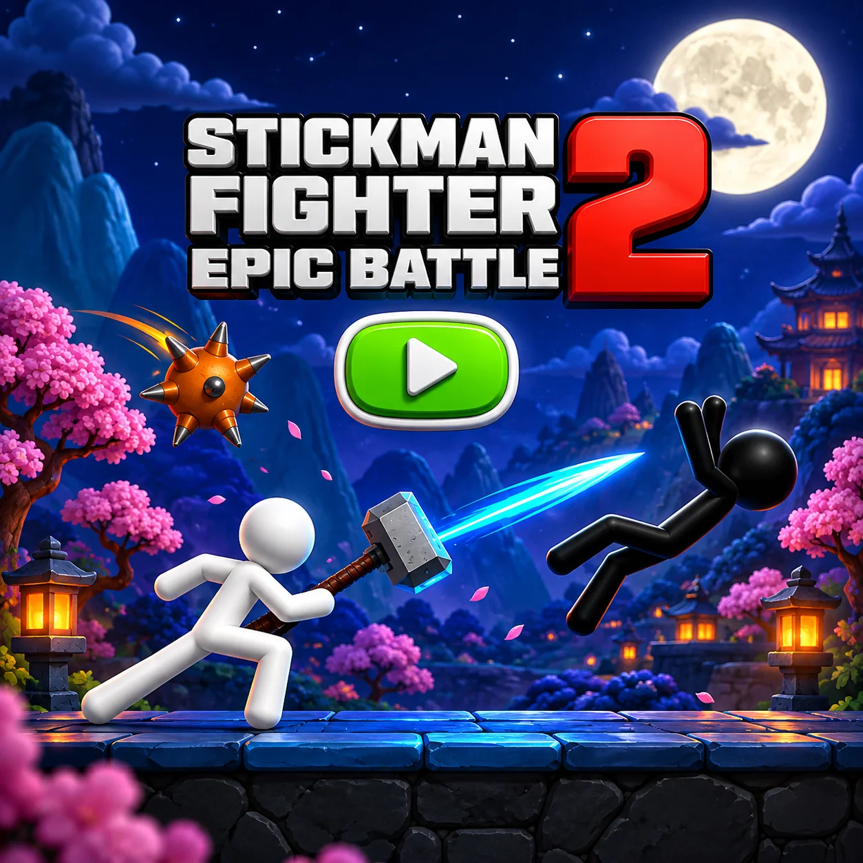 Play Stickman Fighter: Epic Battle 2 free online