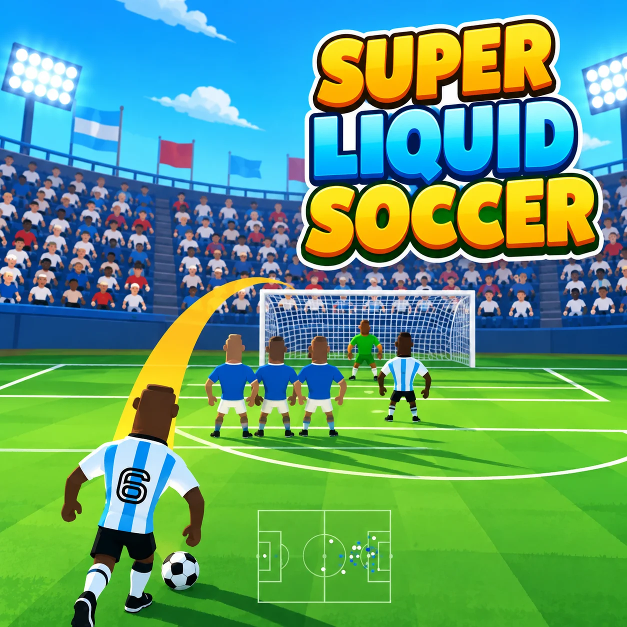 Play Super Liquid Soccer online